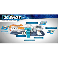 XSHOT rotaļu pistole Turbo Advance, 36136