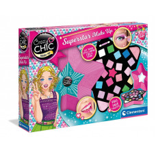 CLEMENTONI CRAZY CHIC kosmētikas komplekts Superstar Make Up, 18604