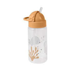 Done by Deer Straw bottle Sea friends Mustard/Grey, 350ml 245923 (1009424)