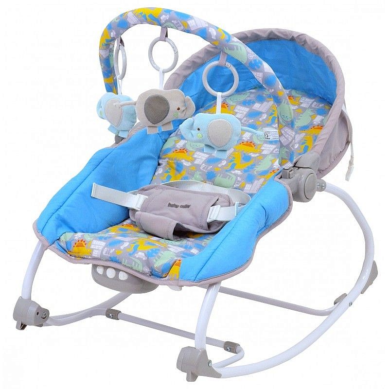 BABY MIX Baby rocking chair, LCP-BR212-18 blue