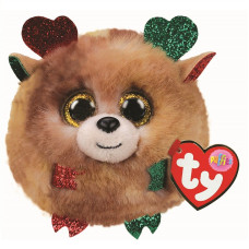 Ty Puffies soft toy Christmas Fudge TY42517