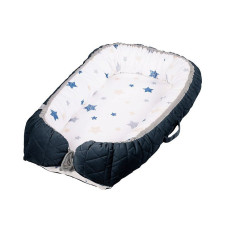 KLUPS VELVET KIDS nest for the newborn V105 dark blue KOKV105