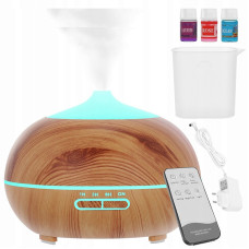 MPORT Humidifier with remote control + 3 oils MXD076