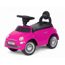 BABY MIX FIAT 500 ride-on car, HZ620 pink