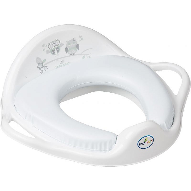 TEGA BABY OWLS Soft toilet trainer, SO-020-103 white