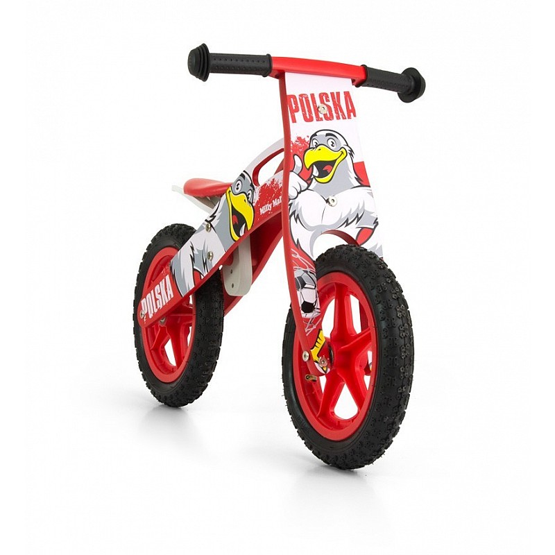 MILLY MALLY KING Wooden Balance Bike Poland