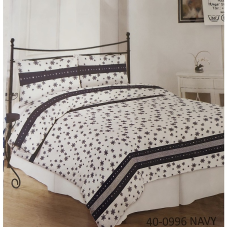 URGA Duvet cover 120x90cm SNOWFLAKES 40-0996 NAVY BLUE, SALE