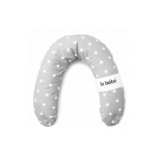 LA BEBE Rich Cotton Horseshoe Grey & White stars 30x175sm 78,981