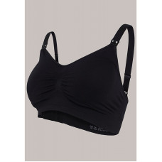 CARRIWELL Seamless Padded Nursing Bra, S black 70455 (3320)