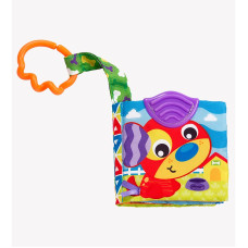 PLAYGRO A Day At The Farm Teether Book 3m+ 0186967