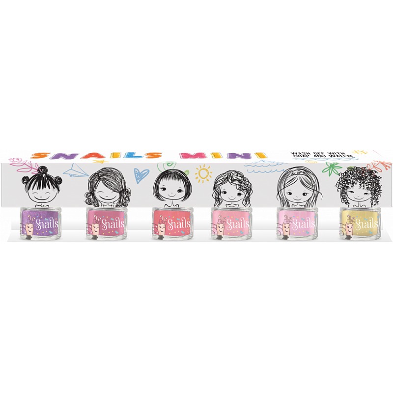 SNAILS mini nails polish set 7ml x 6pcs G0607n