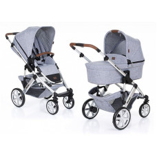 ABC Design Salsa 4 universālie rati 2in1 2020 - Graphite grey