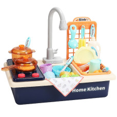 HOOGAR Playset Kitchen, blue HG14060016