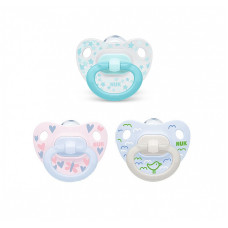 NUK Happy Days Ortodontic silicone pacifier 0-6m 1pcs. SU07 10730271 SALE