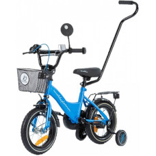 TO-MA Children's bicycle with handle Tomabike Platinum 14 blue