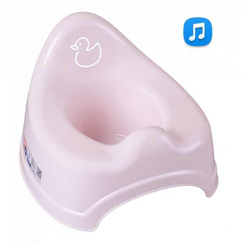 Kids TEGA BABY DUCK pot of music, PO-072 light pink