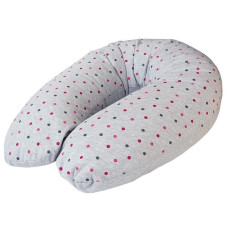 CEBABABY MULTI jersey removable cover for horseshoe GREY DOTS