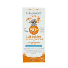 ALPHANOVA SUN bebe mineral sun milk baby spf50+ SOL50ABBIOEXPORT