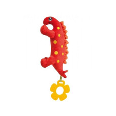 CANPOL BABIES Toy with squeaker DINO 0m +, 71/005 red