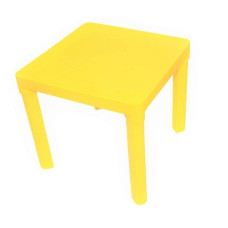 TEGA BABY plastic table 46x46sm, KD-007-107 yellow