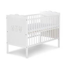 KLUPS MARSELL cot 120x60cm, white