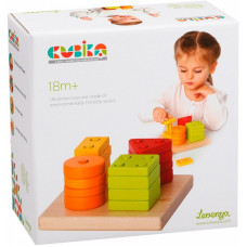 CUBIKA wooden toy Geometric figures, 13791