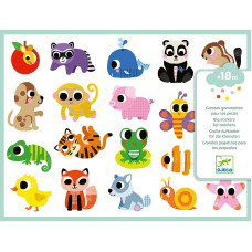 DJECO Stickers - Baby animals, DJ09084