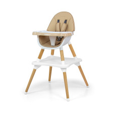 MILLY MALLY MALMO Feeding Chair 2IN1 6m+ Beige