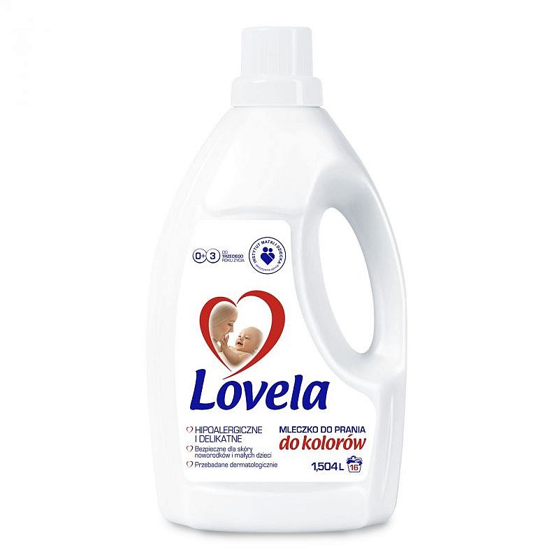 Lovela Liquid laundry detergent for colored laundry, 1,5L