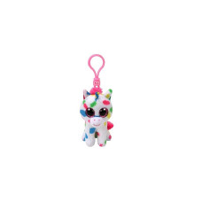 TY Beanie Boos Toy - Keychain SPECKLED UNICORN HARMONIE 8cm, TY35211