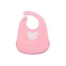 CANPOL BABIES Pastelove Bib 4m + 74/024 pink