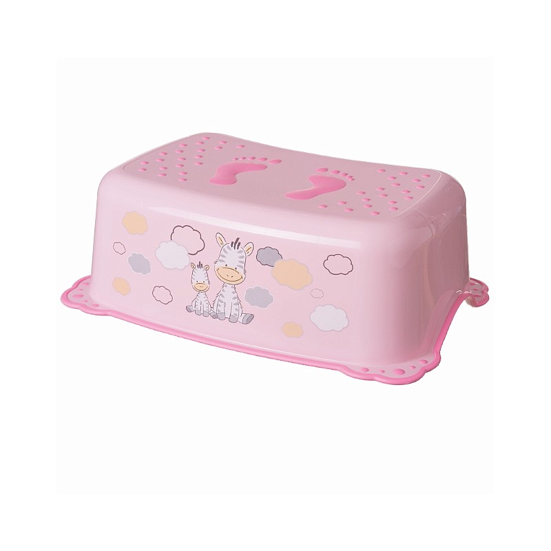 MALTEX step stool Zebra Zebra 6913_41 light pink