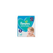 PAMPERS Active Baby Autiņbiksītes S5, 11-16kg 38 gab. VPM