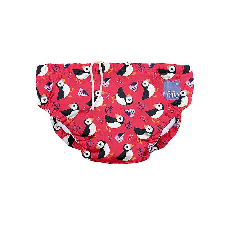 BAMBINO MIO Swim Nappies PUFFIN PARADE, XL (12-15kg) SWPXL PUF