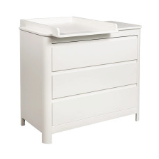 TROLL SUN dresser with changing top White DRS-SU0001