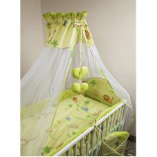 ANKRAS ZOO bedding set of 2 piece 120x90cm, green