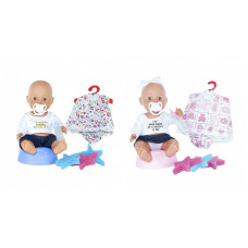 MAGIC BABY doll Baby PIPI with potty 30cm 30001