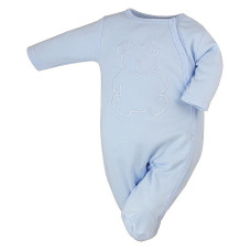 KOALA BABY MIŠ Romper with long sleeves 09-366, size 62 blue