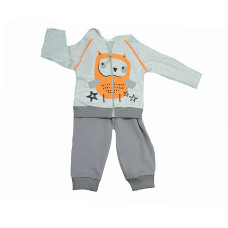 KOALA PASECZKI Sport suit size 68, 06-408 grey/orange