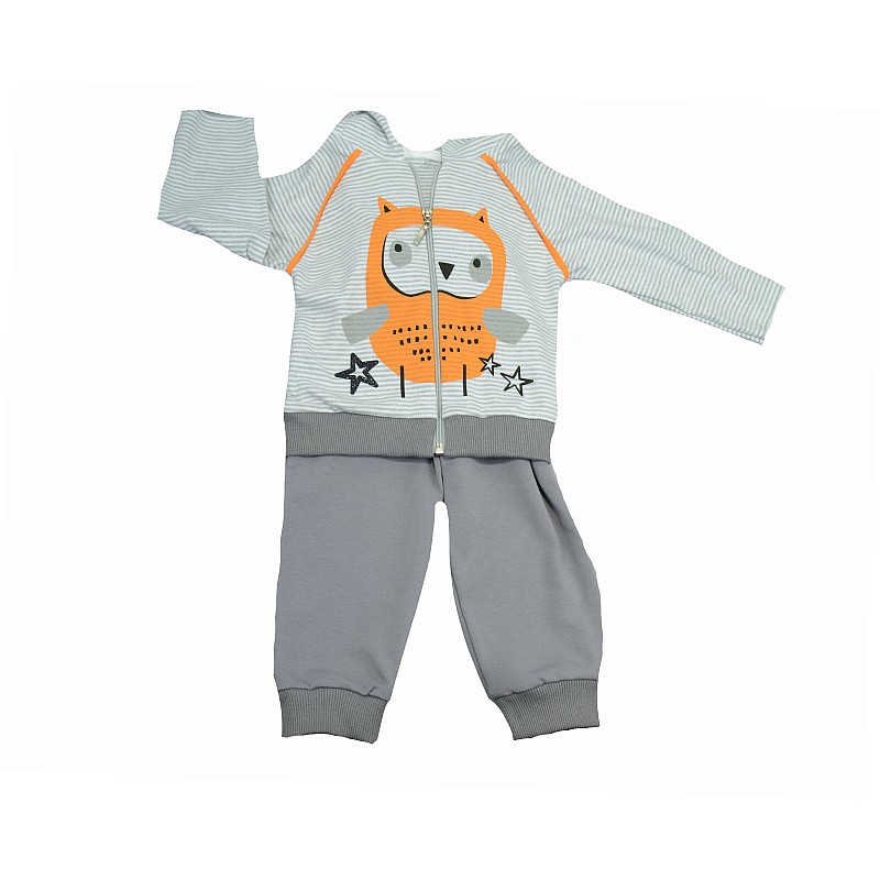 KOALA PASECZKI Sport suit size 68, 06-408 grey/orange