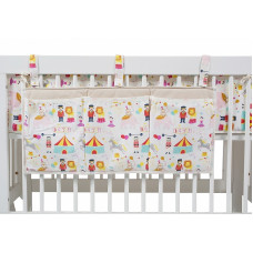 TROLL Cot tidy horizontal 34x76cm Circus ASC-CTCC01-CC