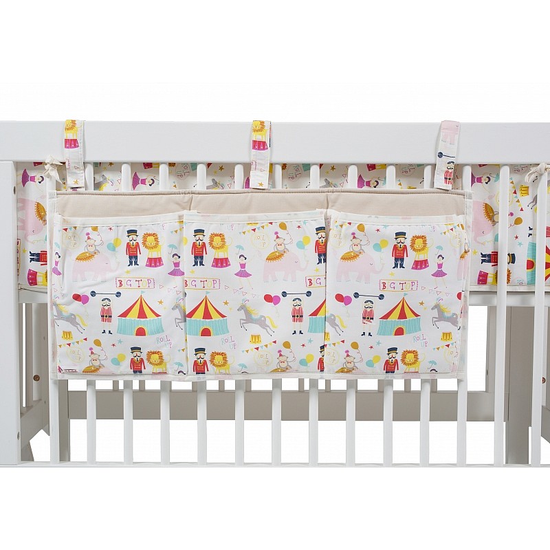 TROLL Cot tidy horizontal 34x76cm Circus ASC-CTCC01-CC