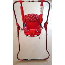 ACIA swing with barrier, red