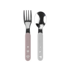 BABYONO Stainless steel cutlery for children 12m+ 1065/02