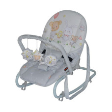 LORELLI TOP RELAX Deckchair GREY BEAR PARTY