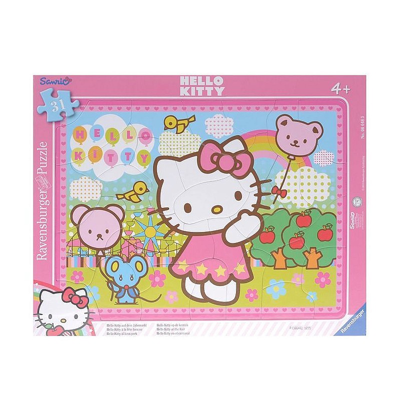 Ravensburger Puzzle plakana 30-48 Hello Kitty R 06648