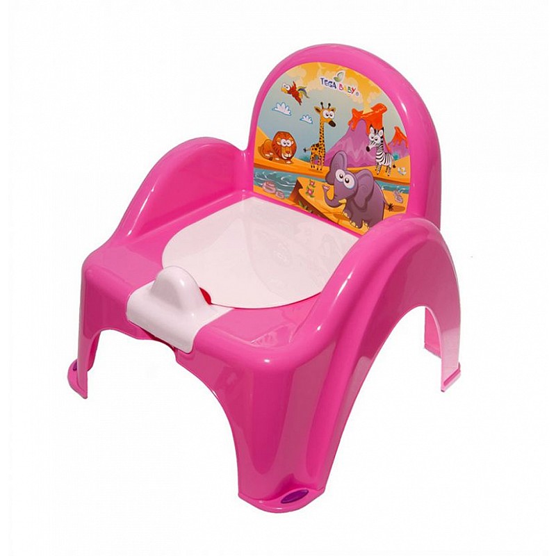 TEGA BABY pot-chair SAFARI - pink, SF-010