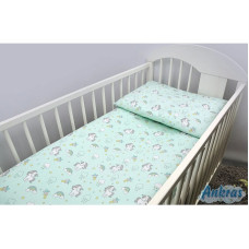 ANKRAS PONY 2 piece bedding set 120x90cm mint