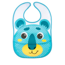 CANPOL BABIES Hello Little Waterproof Bib with Pocket 6m+ 9/232 turquoise