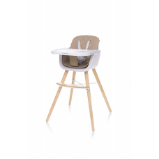 4BABY SCANDY XX highchair 6M+, CAMEL